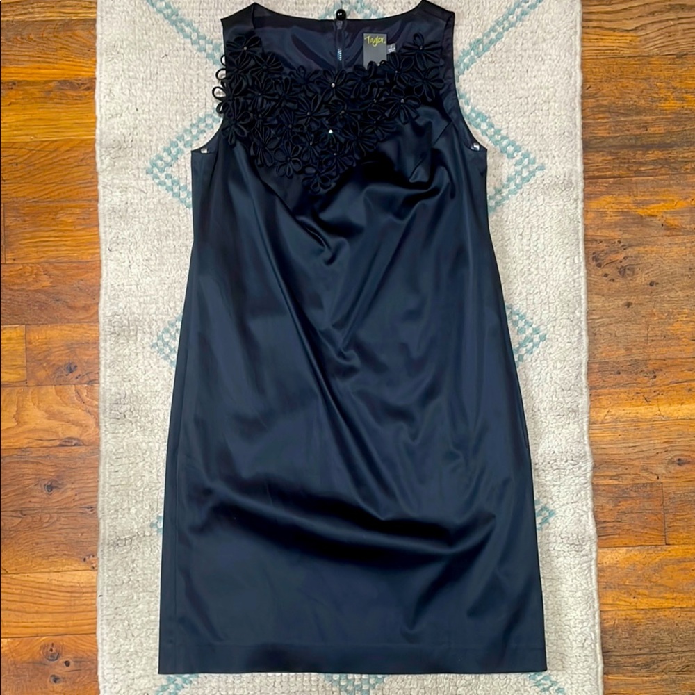 NWOT Elegant Black Sleeveless Dress
